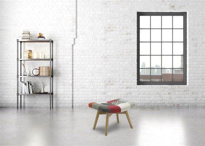 Birlea Sloane Armchair & Stool Set -8324