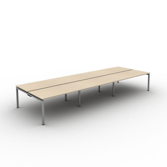 Mobili Soho2 6 Person Back to Back Desk-8504