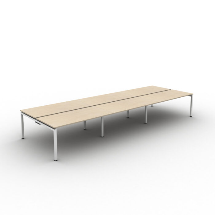 Mobili Soho2 6 Person Back to Back Desk-8502