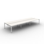 Mobili Soho2 6 Person Back to Back Desk-8499
