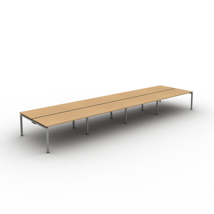 Mobili Soho2 8 Person Back to Back Desk-8515