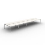 Mobili Soho2 8 Person Back to Back Desk-8524
