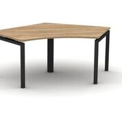 Mobili Soho2 120 degree Delta Workstation Desk-0
