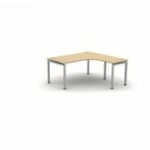 Mobili Soho2 Radial Workstation ( Ends are 800d & 600d )-8828