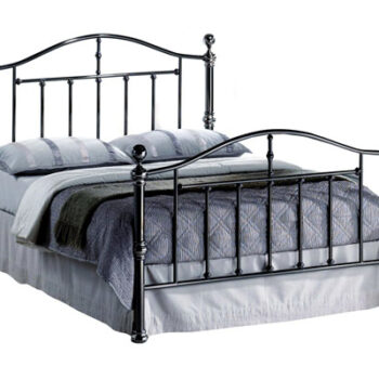 Birlea Victoria Steel Metal Bed black nickel-0
