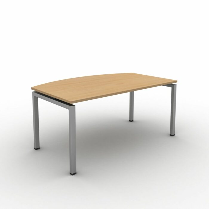 Mobili Soho2 Bow Front Executive Desk with Sliding Top-0