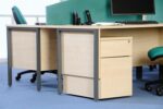 DAMS Deluxe 3 drawer mobile pedestal 600mm deep-11544