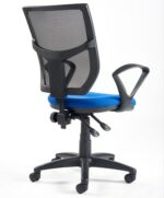 Dams Altino 2 lever high mesh back operators chair-9386
