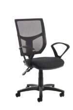 Dams Altino 2 lever high mesh back operators chair-9390