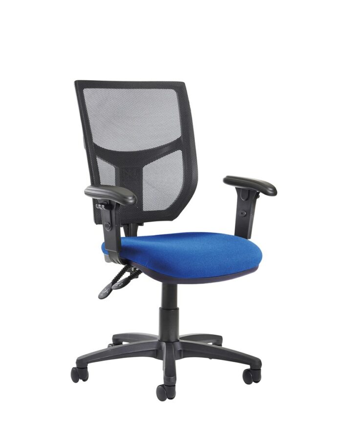 Dams Altino 2 lever high mesh back operators chair-9383