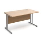 BIG DEALS Bundle Silver Frame, Desk, Chair, Pedestal & Monitor Arm-9831