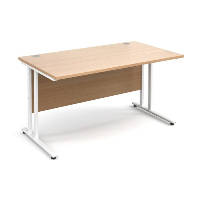 BIG DEALS Bundle White Frame, Desk, Chair, Pedestal & Monitor Arm-9886