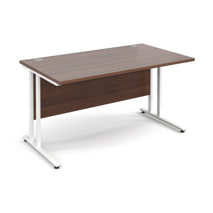 BIG DEALS Bundle White Frame, Desk, Chair, Pedestal & Monitor Arm-9884