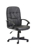 Dams Cavalier high back managers chair Leather Faced-0
