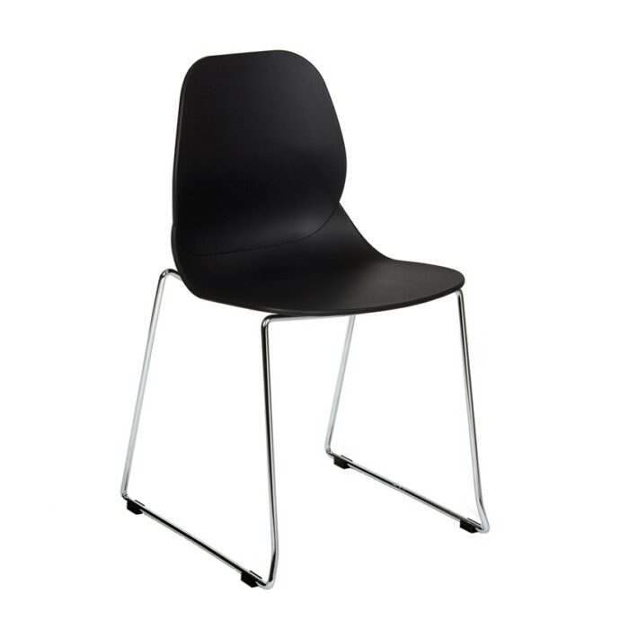 dams Strut multi-purpose chair with chrome sled frame-10333