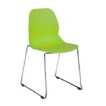dams Strut multi-purpose chair with chrome sled frame-10331