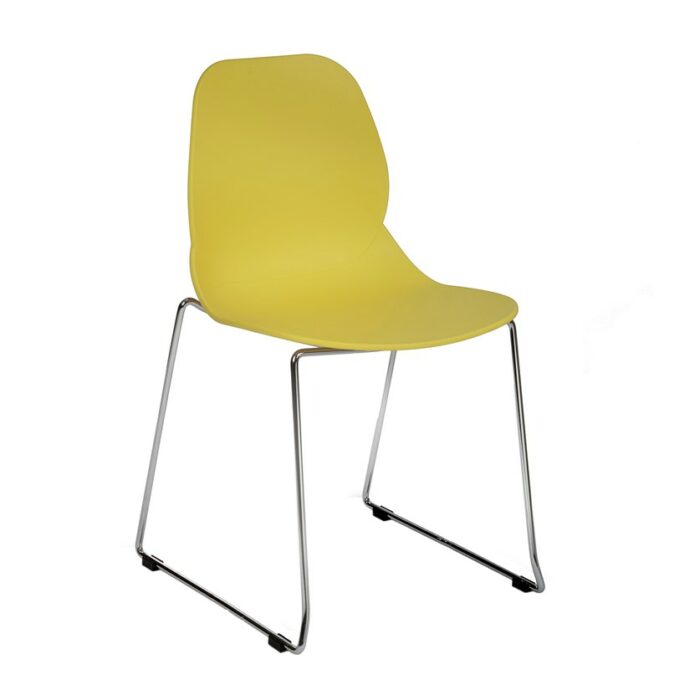 dams Strut multi-purpose chair with chrome sled frame-10324