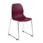 dams Strut multi-purpose chair with chrome sled frame-10330