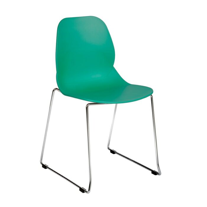 dams Strut multi-purpose chair with chrome sled frame-10332