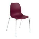 dams Strut multi-purpose chair with chrome 4 leg frame-10335