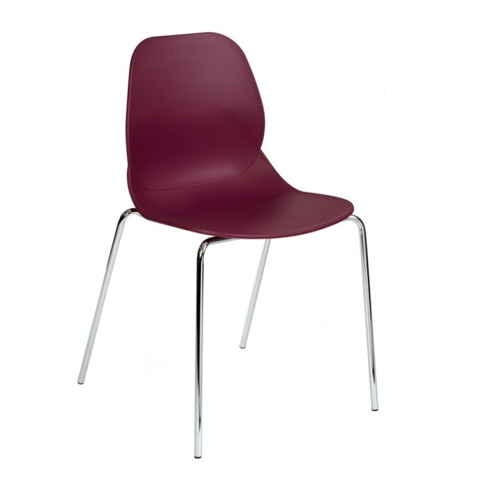 dams Strut multi-purpose chair with chrome 4 leg frame-10335