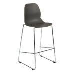 dams Strut multi-purpose stool with chrome sled frame-10367