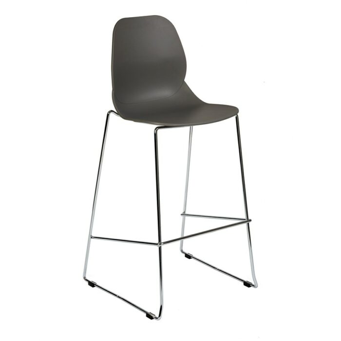 dams Strut multi-purpose stool with chrome sled frame-10367