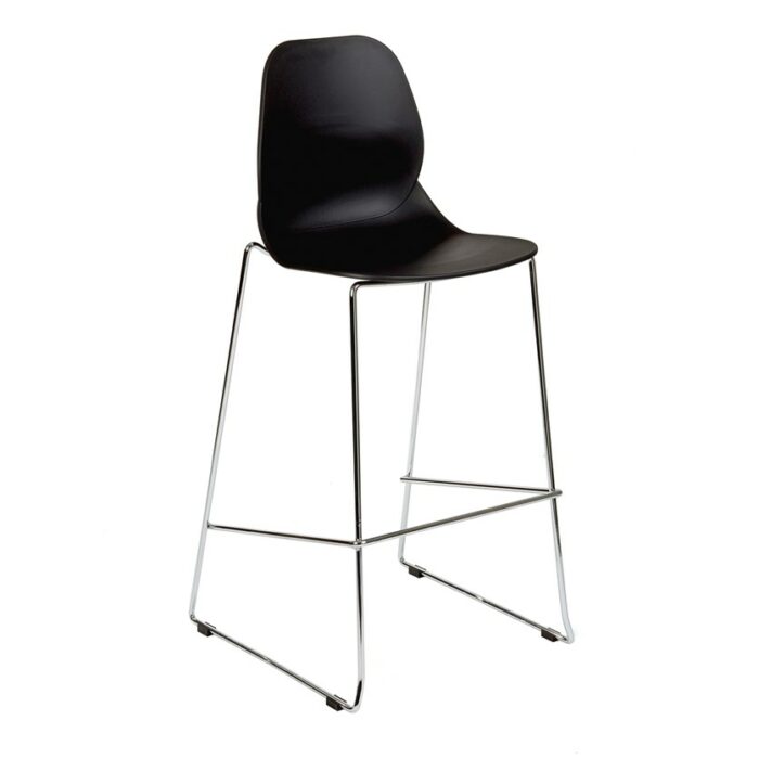 dams Strut multi-purpose stool with chrome sled frame-10366
