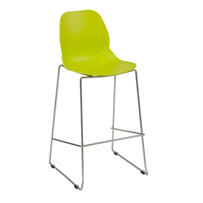 dams Strut multi-purpose stool with chrome sled frame-10363