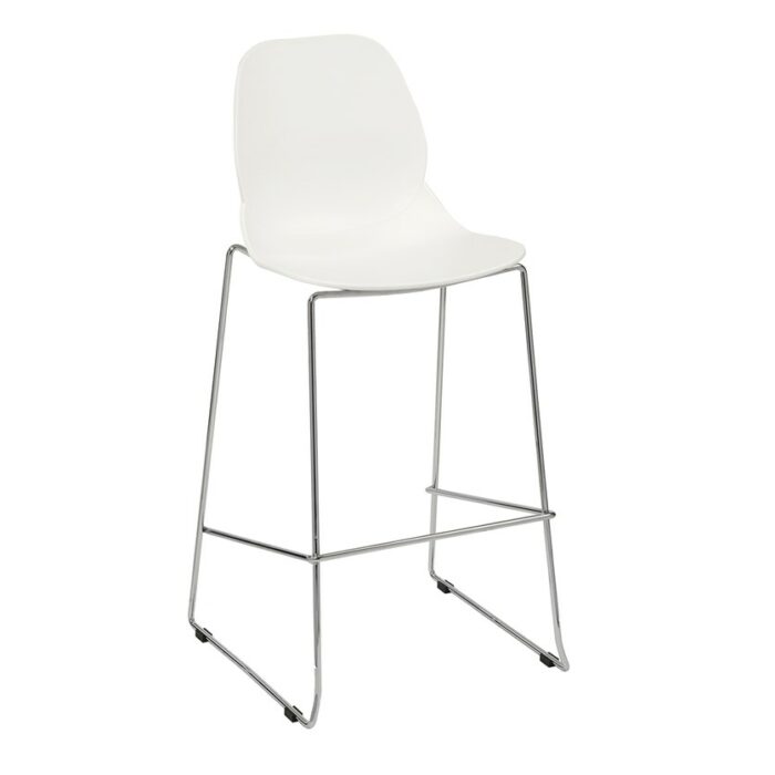 dams Strut multi-purpose stool with chrome sled frame-10364
