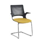 Dams Solus designer cantilever meeting chair-28979