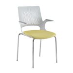 Dams Solus designer 4 leg meeting chair-28964