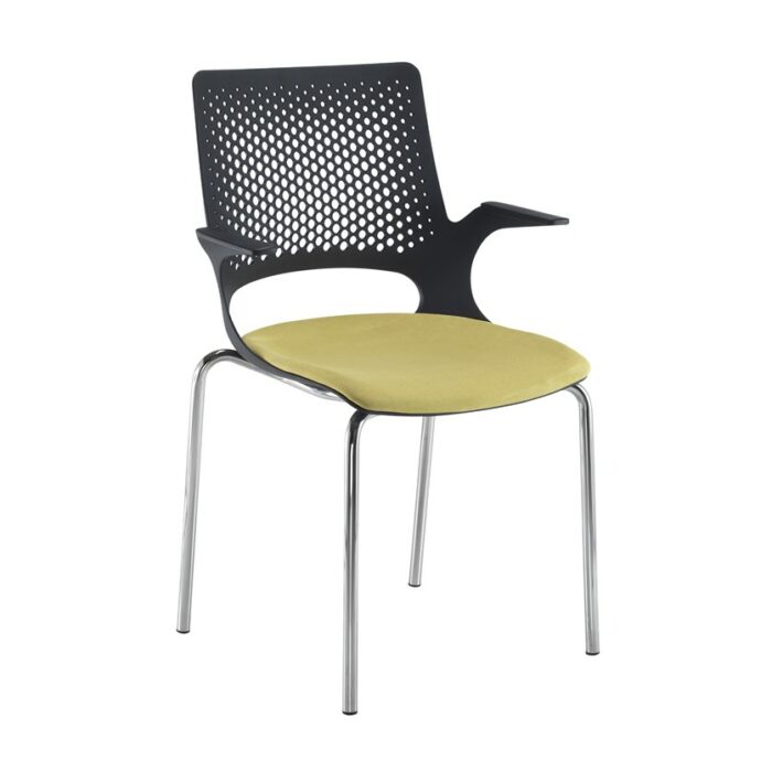 Dams Solus designer 4 leg meeting chair-28970