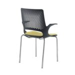Dams Solus designer 4 leg meeting chair-28962