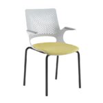 Dams Solus designer 4 leg meeting chair-28969