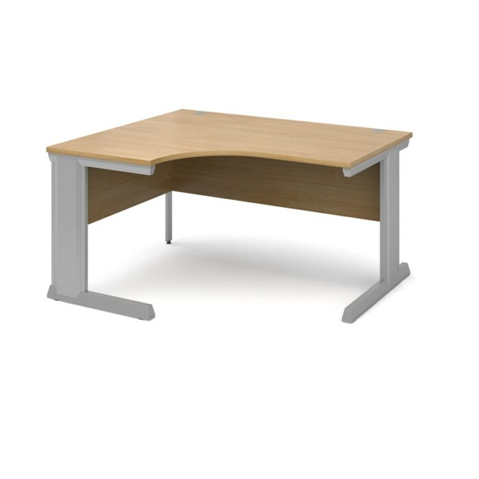 DAMS Vivo left hand ergonomic desk 1400mm-10900