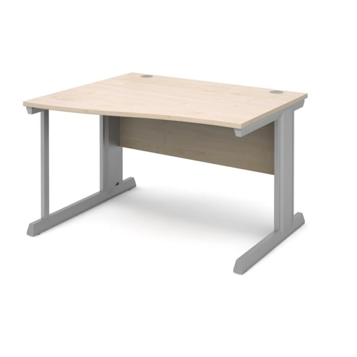 DAMS Vivo left hand wave desk 1400mm or 1600mm-10865