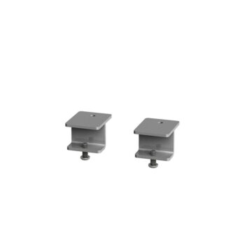 DAMS Glazed screen brackets for single Adapt and Fuze desks or runs of single desks (pair)-0