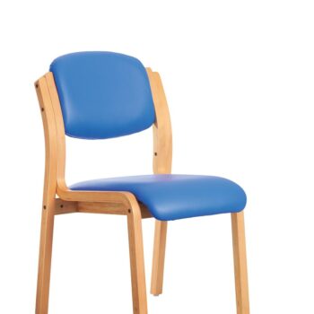 Dams Dart wooden frame stackable chair -0