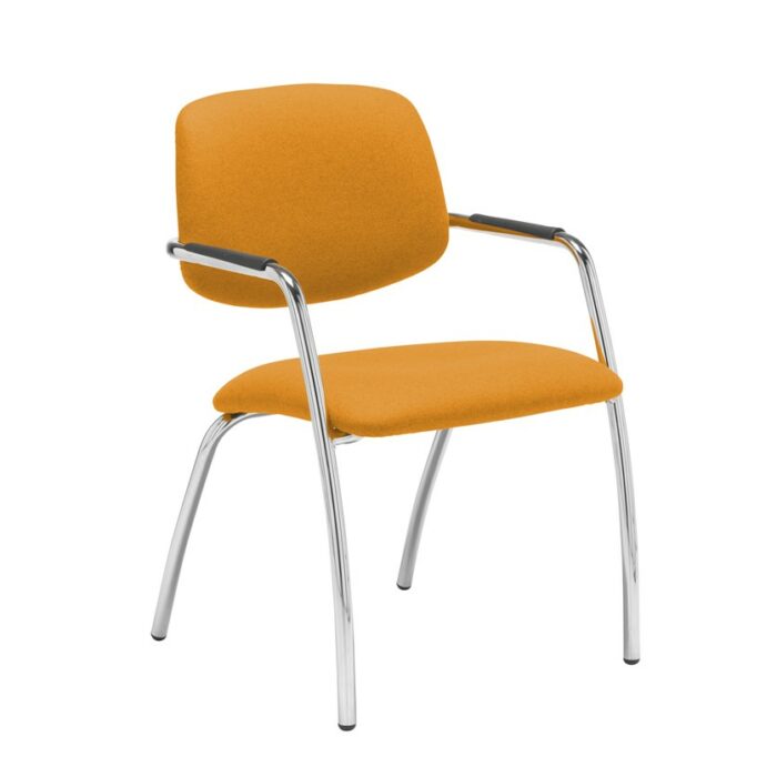 Dams Tuba 4 leg frame conference chair-29021