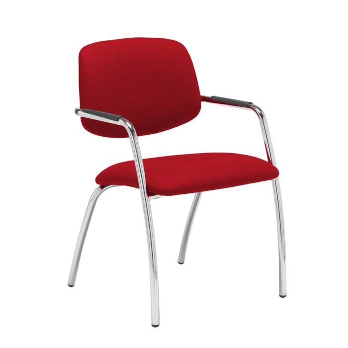 Dams Tuba 4 leg frame conference chair-29019