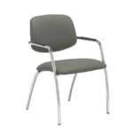 Dams Tuba 4 leg frame conference chair-29027