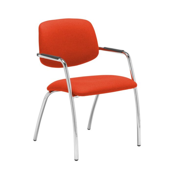Dams Tuba 4 leg frame conference chair-29033