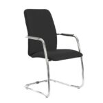Dams Tuba Cantilever frame conference chair - Full Back-0