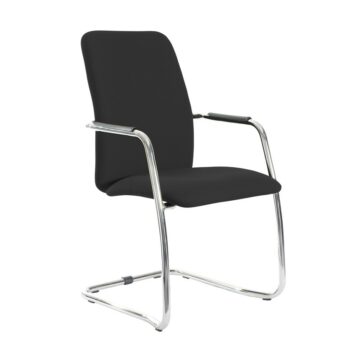 Dams Tuba Cantilever frame conference chair - Full Back-0