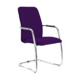 Dams Tuba Cantilever frame conference chair - Full Back-28987