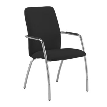 Dams Tuba 4 leg frame conference chair - Full Back-0