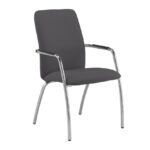 Dams Tuba 4 leg frame conference chair - Full Back-29039