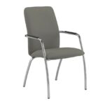 Dams Tuba 4 leg frame conference chair - Full Back-29040