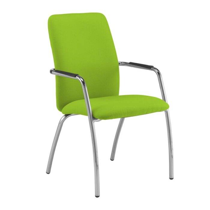 Dams Tuba 4 leg frame conference chair - Full Back-29049
